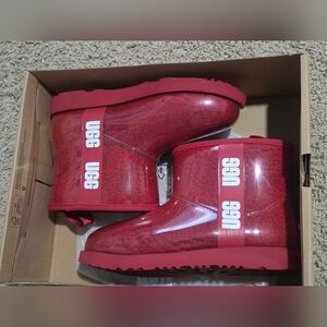 UGG Red Waterproof Boots